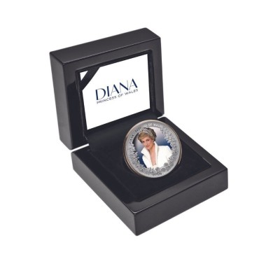Diana, the Peoples Princess - 1 Oz - stříbrná proof sběratelská mince