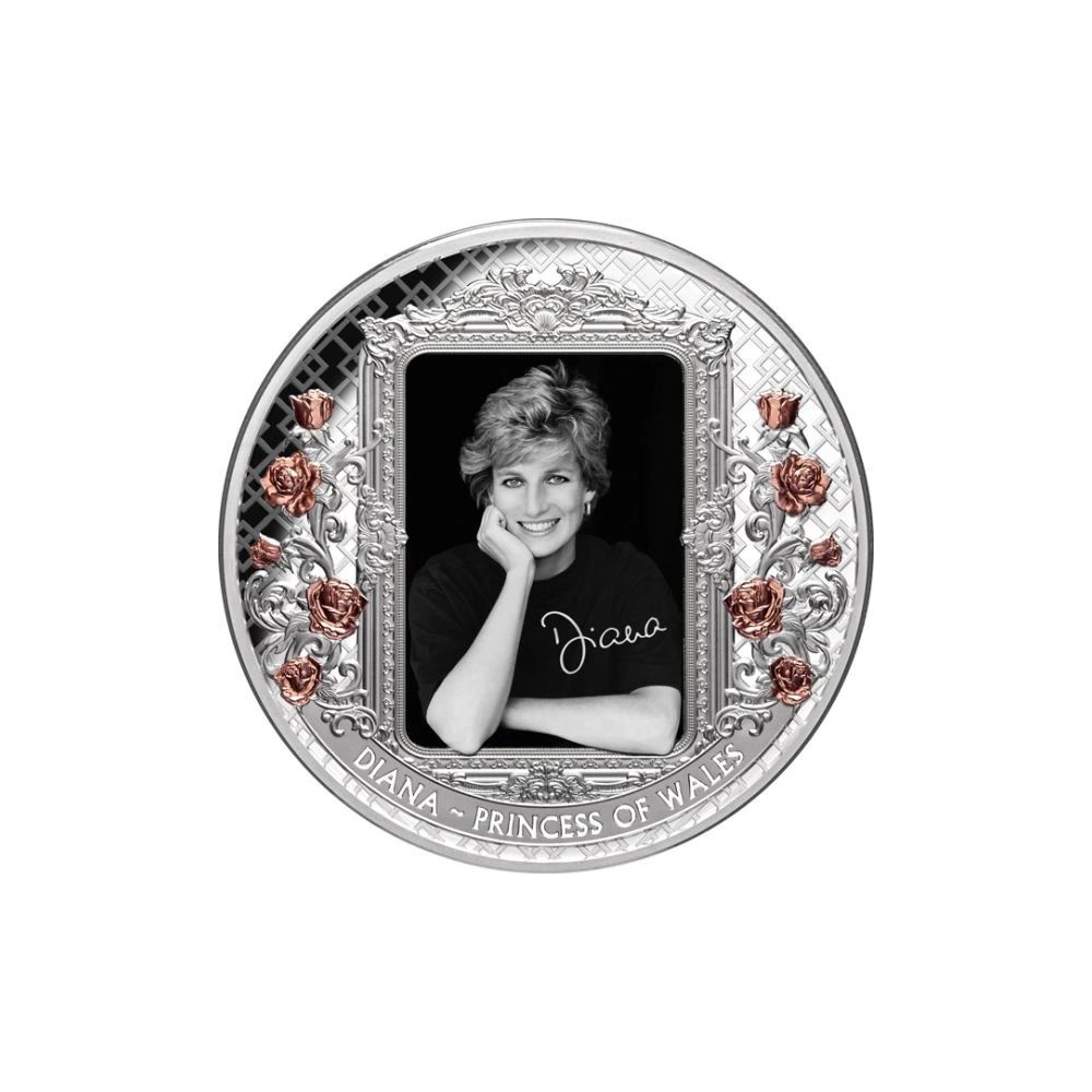 Diana, the Peoples Princess - 5 Oz - stříbrná sběratelská mince Diana, the Peoples Princess - 5 Oz - stříbrná sběratelská mince