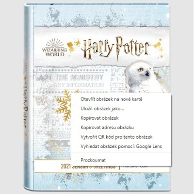 Harry Potter – Seasons Greeting 1 uncja – Srebrna moneta kolekcjonerska