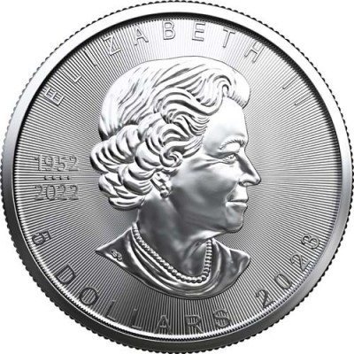 Maple Leaf 1 Oz (2023) - Silver Investment Coin (delivery 11.2.2023)