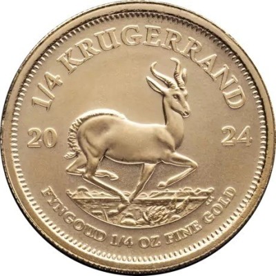 Krugerrand 1/4 uncji 2024 - złota moneta inwestycyjna