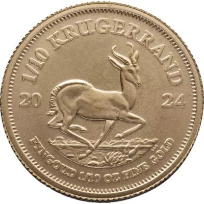 Krugerrand 1/10 uncji 2024 - złota moneta inwestycyjna