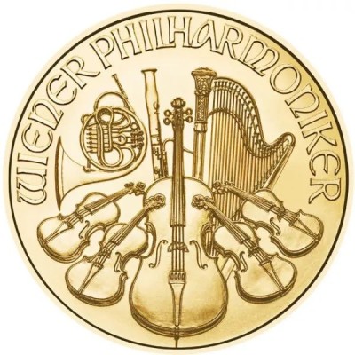 Wiedeński Filharmonik 1/10 uncji ( 2024 ) - złota moneta inwestycyjna