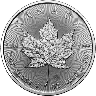 Kanadyjski liść klonowy 2024 - 1 uncja - Srebrna moneta inwesticijna