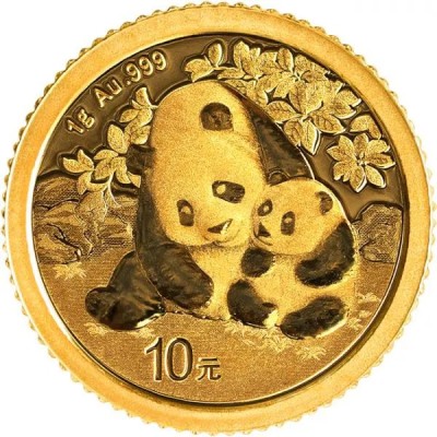 Panda (2024) - 1g - złota moneta inwestycyjna