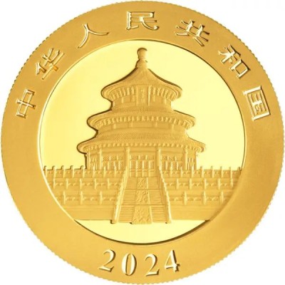 Panda (2024) - 30g - złota moneta inwestycyjna