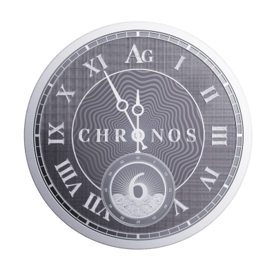 Chronos 2024 - 1 uncja - Srebrna moneta inwestycyjna (Dostawa 16.4)