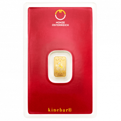 Münze Österreich 1g (Kinegram) - Sztabka Złota