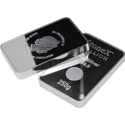 StoneX Coinbar - 250g - srebrna sztabka inwestycyjna