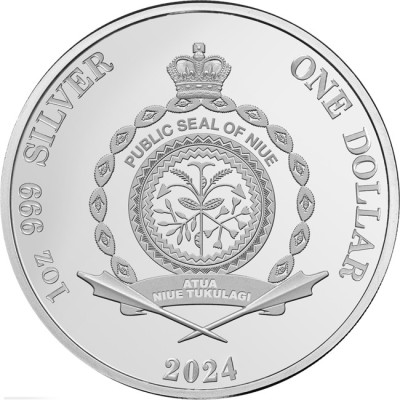 Alien Encounters - 1 Oz - Srebrna moneta kolekcjonerska
