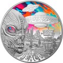 Alien Encounters - 1 Oz - Srebrna moneta kolekcjonerska
