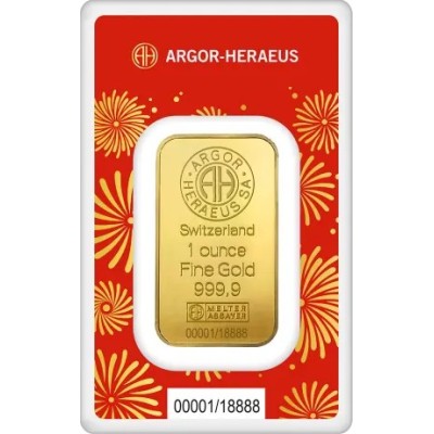 Argor Heraeus - Rok Węża (2025) - 1 Oz