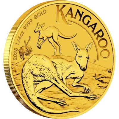 Kangur (2025) - 1/4 Oz - złota moneta inwestycyjna
