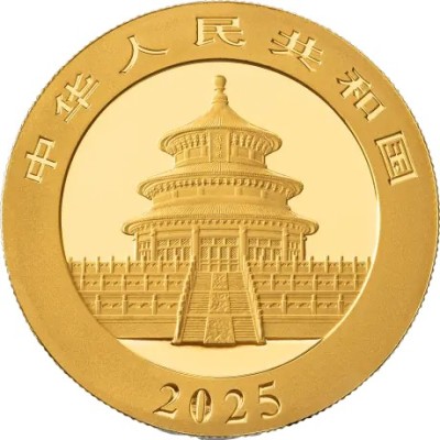 Panda (2025) - 30g - złota moneta inwestycyjna