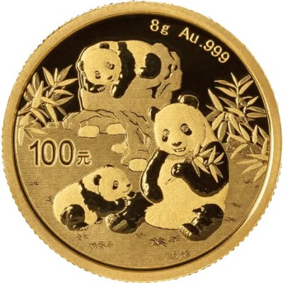 Panda (2025) - 8g - złota moneta inwestycyjna