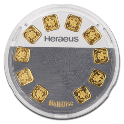 Argor-Heraeus Goldseed 10 x 1 g - sztabka inwestycyjna złota