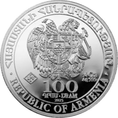 Arka Noego (2025) - 1/4 Oz - srebrna moneta inwestycyjna