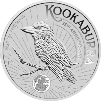 Kookaburra (2025) - 1uncja - Srebrna moneta inwestycyjna