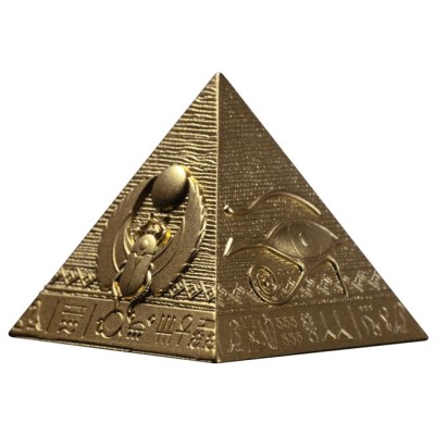 Piramidy w Gizie - 6 uncji - srebrna moneta kolekcjonerska proof-like (dostawa 26.5.2025)