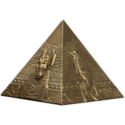 Piramidy w Gizie - 6 uncji - srebrna moneta kolekcjonerska proof-like (dostawa 26.5.2025)