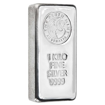 Perth Mint - 1 KG - srebrna sztabka inwestycyjna