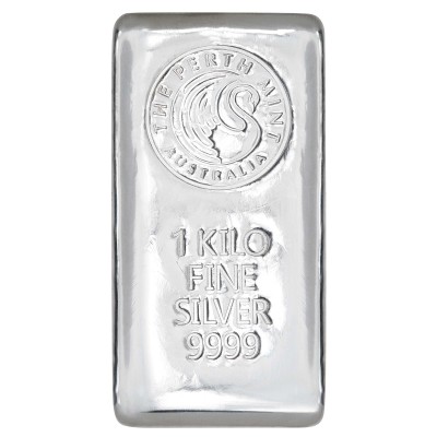 Perth Mint - 1 KG - srebrna sztabka inwestycyjna