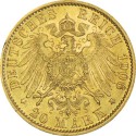 20 marek Cesarstwa Niemieckiego - 7,96 g - złota moneta inwestycyjna