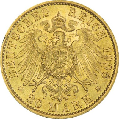 20 marek Cesarstwa Niemieckiego - 7,96 g - złota moneta inwestycyjna