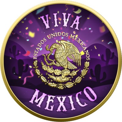 Meksyk - Libertad 2024,  Cinco de Mayo - 1 uncja - srebrna moneta kolekcjonerska