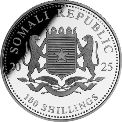 Leopard 2025 - 1 Oz - Srebrna moneta kolekcjonerska