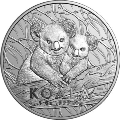 Koala - Królewska Mennica Australijska - 1 uncja - srebrna moneta inwestycyjna