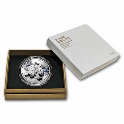 Panda (2025) - 150 g - srebrna proof moneta kolekcjonerska