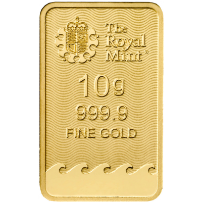 Britannia - 10g - złota sztabka inwestycyjna