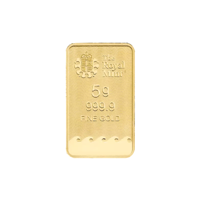 Britannia - 5g -  złota sztabka inwestycyjna