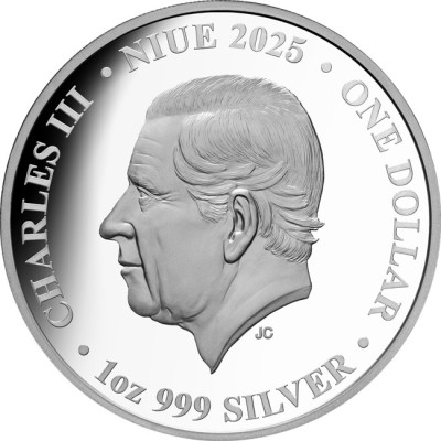 Kapitan Cook - Druga podróż - 1 uncja - srebrna moneta kolekcjonerska typu proof