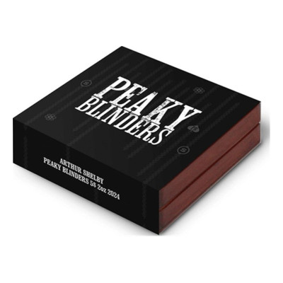Peaky Blinders - Arthur Shelby - 2 uncje - Srebrna moneta kolekcjonerska