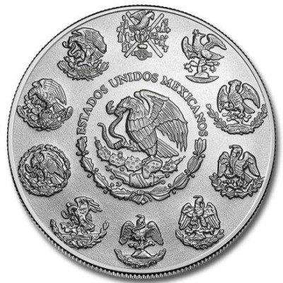 Meksyk Libertad - Siły Natury - Powietrze - 1 uncja - Srebrna moneta kolekcjonerska