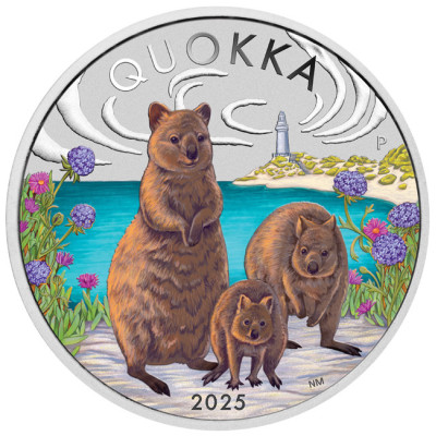 Australijska Quokka (2025) - 1 uncja - Srebrna moneta kolekcjonerska