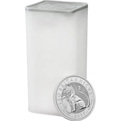 Brytyjski Lew (2025) - 1 Oz - srebrna moneta inwestycyjna