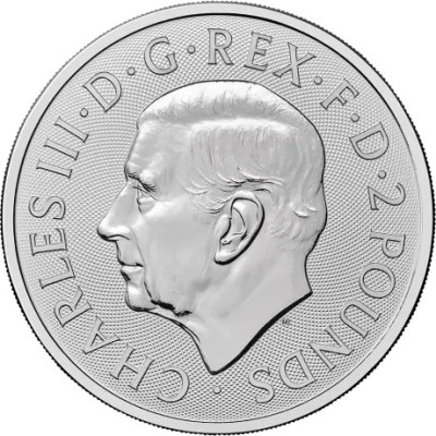 Brytyjski Lew (2025) - 1 Oz - srebrna moneta inwestycyjna