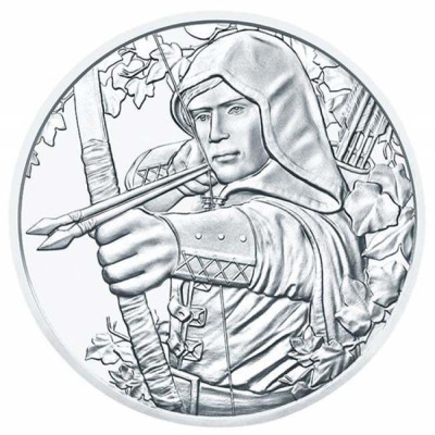 Srebrna moneta kolekcjonerska Robin Hood (2019) - 1 uncja
