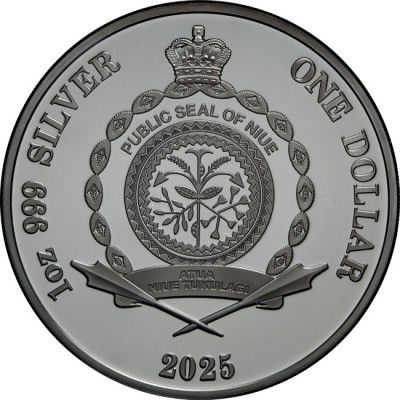 Uprowadzenie przez Obcych (2025) - 1 Oz - Srebrna moneta kolekcjonerska