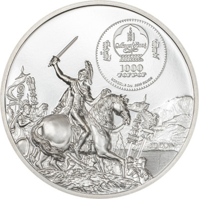 Brutus kontra Cezar (2025) - 2 uncje - Srebrna moneta kolekcjonerska Proof (dostawa 5.10.2025)