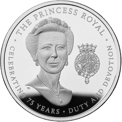 Jubileusz Księżniczki Anny (2025) - 28g - srebrna moneta kolekcjonerska