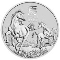 Koń Księżycowy (2026) - 2 Oz - srebrna moneta inwestycyjna