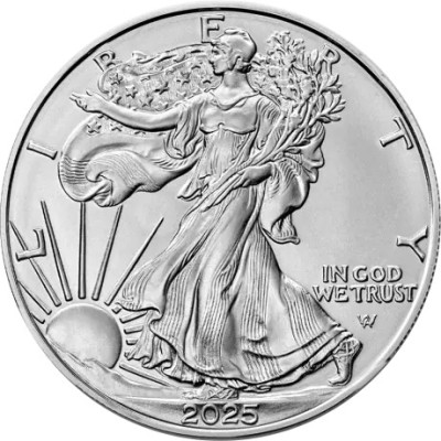 Amerykański Orzeł (2025) - 1 Oz - srebrna moneta inwestycyjna