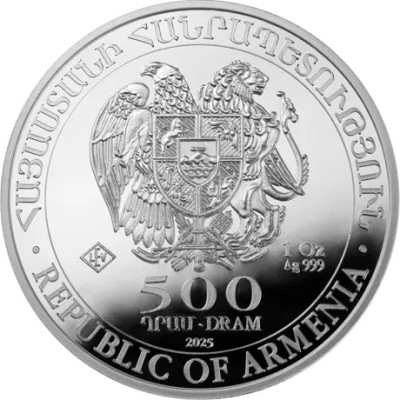 Arka Noego (2025) - 1 Oz - srebrna moneta inwestycyjna