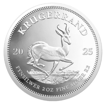 Krugerrand (2025) - 2 uncje - srebrna moneta kolekcjonerska proof