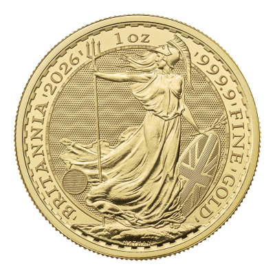 Złota moneta Britannia (2026) - 1 uncja