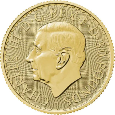 Złota moneta Britannia (2026) - 1/4 uncji